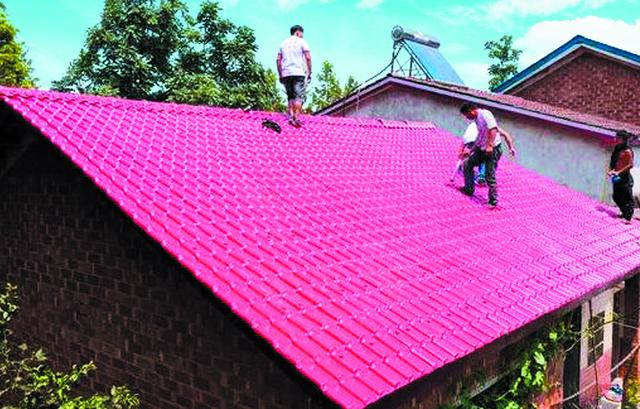 自贡哪些建筑的屋顶适合适用合成树脂瓦