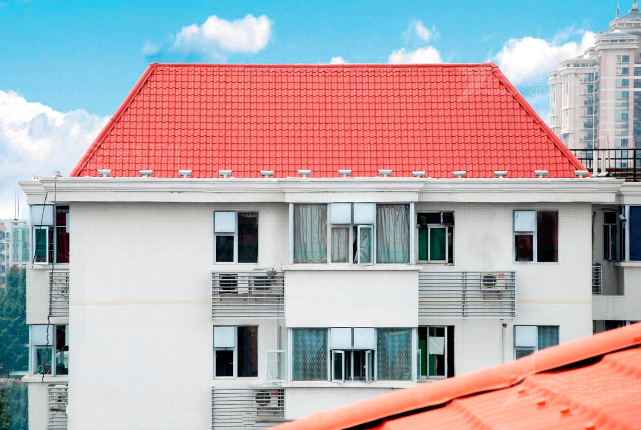 自贡自建房120平方的房子屋顶用合成树脂瓦大概多少钱？