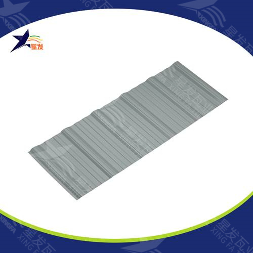 防腐apvc塑料瓦 工程钢结构厂房建材复合梯形瓦 自贡PVC瓦厂家生产销售